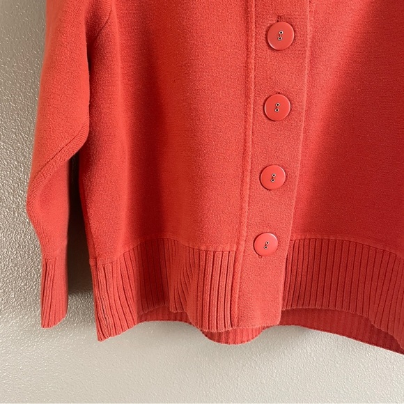 Allison Daley Button Down Cardigan Sweater Big Buttons Long Sleeve - Picture 3 of 8